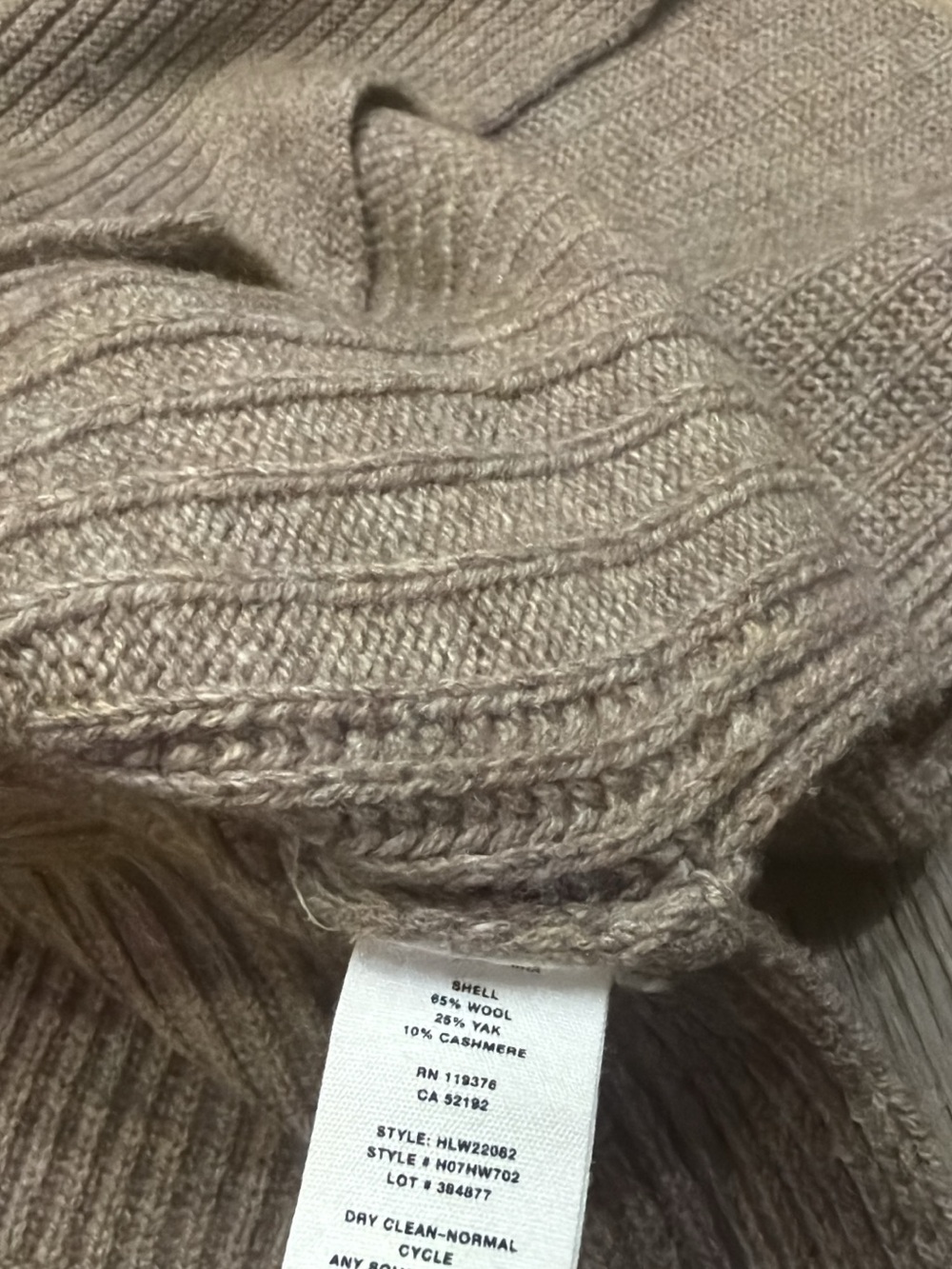 Helmut Lang side split sweater - Picture 4 of 4